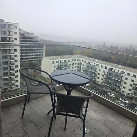 Апартаменти The Park - One-bedroom With A View Бухарест